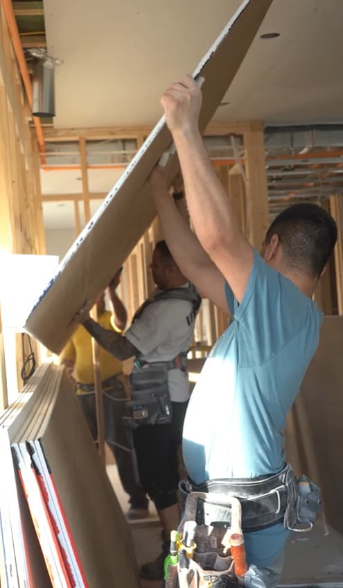 Drywall Installation by DESA Foam Insulation